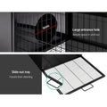 i.Pet Rabbit Cage Hutch 162x60cm Metal Enclosure