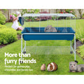 i.Pet Rabbit Cage Indoor Guinea Pig Cage Hutch Bunny Ferret Enclosure Carrier