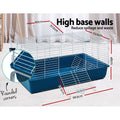 i.Pet Rabbit Cage Indoor Guinea Pig Cage Hutch Bunny Ferret Enclosure Carrier