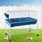 i.Pet Rabbit Cage Indoor Guinea Pig Cage Hutch Bunny Ferret Enclosure Carrier