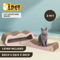i.Pet Cat Scratching Board Cardboard Kitten Indoor Catnip Pad