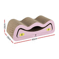 i.Pet Cat Scratching Board Cardboard Kitten Indoor Catnip Pad