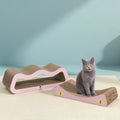 i.Pet Cat Scratching Board Cardboard Kitten Indoor Catnip Pad