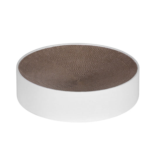 i.Pet Cat Scratching Board Cardboard Round Bed Catnip