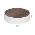 i.Pet Cat Scratching Board Cardboard Round Bed Catnip