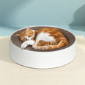 i.Pet Cat Scratching Board Cardboard Round Bed Catnip