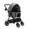 i.Pet Large Pet Stroller Cat Carrier Dog Pram 4 Wheels Foldable