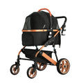 i.Pet Large Pet Stroller Dog Pram Cat Carrier 4 Wheels Foldable