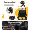 i.Pet Large Pet Stroller Dog Pram Cat Carrier 4 Wheels Foldable