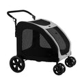 i.Pet Pet Stroller Large Dog Cat Carrier Foldable 4 Wheel Pram Trolley