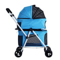 i.Pet Large Pet Stroller Dog Pram Cat Carrier 4 Wheels Foldable