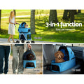 i.Pet Large Pet Stroller Dog Pram Cat Carrier 4 Wheels Foldable