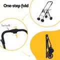 i.Pet Pet Stroller Large Dog Cat Carrier Pram Foldable 2-tier
