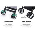 i.Pet Large Pet Stroller Cat Dog Pram Pushchair Foldable Grey