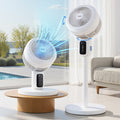 Devanti Pedestal Fan Remote 3 Speed 12H Timer Height Adjustable