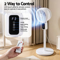 Devanti Pedestal Fan Remote 3 Speed 12H Timer Height Adjustable