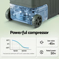 Portable Fridge 50L 12V 24V 240V Camping Car Freezer