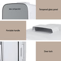 Glacio Mini Fridge 12V 220V Portable Electric Cooler Warmer White