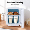 Glacio 12L Mini Fridge 12V 220V Electric Cooler Warmer White