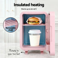 Glacio 4L Mini Fridge Skincare Cooler Warmer LED Mirror 12V 220V Pink
