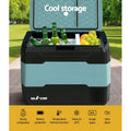 Glacio 50L Portable Fridge Freezer 12V 24V 240V Camping Caravan