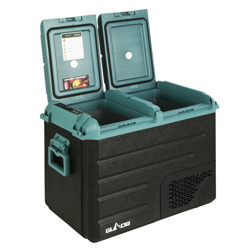 Glacio 50L Portable Fridge Freezer 12V 24V 240V Camping Car