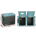 Glacio 60L Portable Fridge Freezer 12V 24V 240V Caravan Car