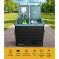 Glacio 60L Portable Fridge Freezer 12V 24V 240V Caravan Car