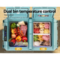 Glacio 60L Portable Fridge Freezer 12V 24V 240V Caravan Car
