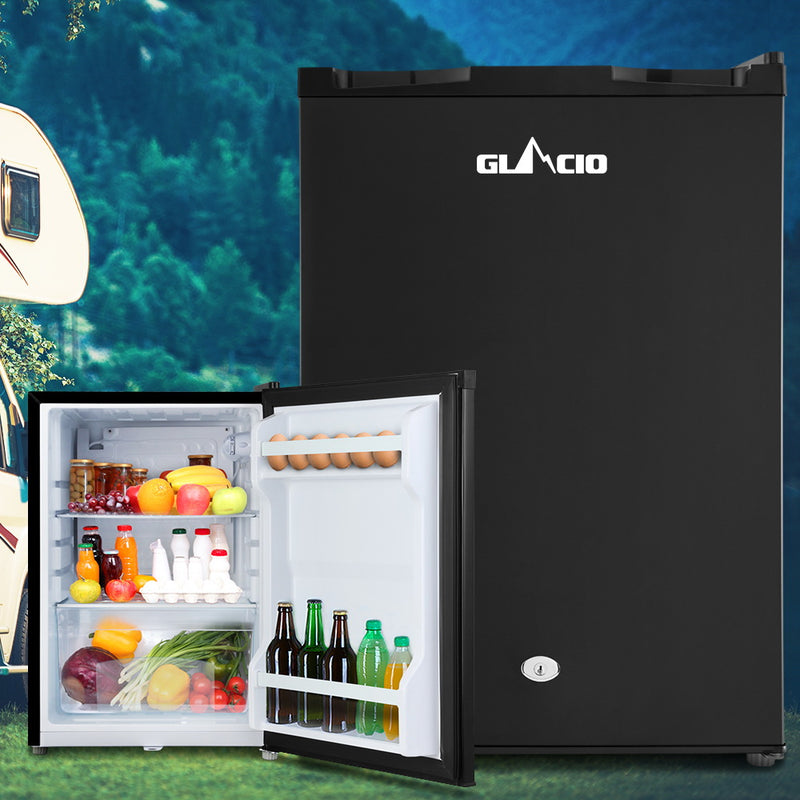 Glacio 80L Portable Fridge 12V/24V/240V Upright Caravan
