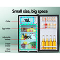Glacio 95L Portable Fridge Freezer 12V 24V 240V Camping Caravan
