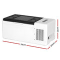 Glacio 15L Portable Camping Fridge Freezer 12V 24V 240V