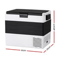Glacio 45L Portable Fridge Freezer 12V 24V 240V Camping Caravan