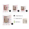 Artiss Photo Frames 30PCS 8x10 5x7 4x6 3.5x5 White Art Holder
