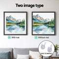 Artiss Photo Frame 2 Piece Set Black 4x6