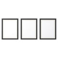 Artiss Photo Frame 3 Piece Set Black