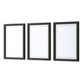Artiss Photo Frame 3 Piece Set Black