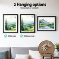 Artiss Photo Frame 3 Piece Set Black