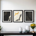 Artiss Photo Frame 3 Piece Set Black