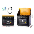 Devanti Portable Gas Oven LPG Black Camping BBQ