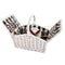 Alfresco 2 Person Picnic Basket Willow Insulated Blanket Bag