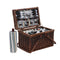 Alfresco 4 Person Picnic Basket Insulated Folding Outdoor Liquor Bag
