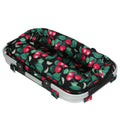 Alfresco Folding Picnic Basket Insulated Food Storage Hamper