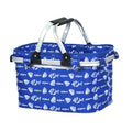 Alfresco Picnic Basket Insulated Hamper Folding Food Storage Bag