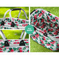 Alfresco Picnic Basket Insulated Folding Hamper Food Storage Bag
