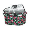 Alfresco Picnic Basket Folding Insulated Food Hamper Storage Bag