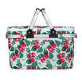 Alfresco Picnic Basket Folding Insulated Food Storage Hamper Bag