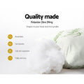 Giselle Bamboo Pillow 4 Pack Hotel Quality Standard