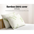 Giselle Bamboo Pillow 4 Pack Hotel Quality Standard