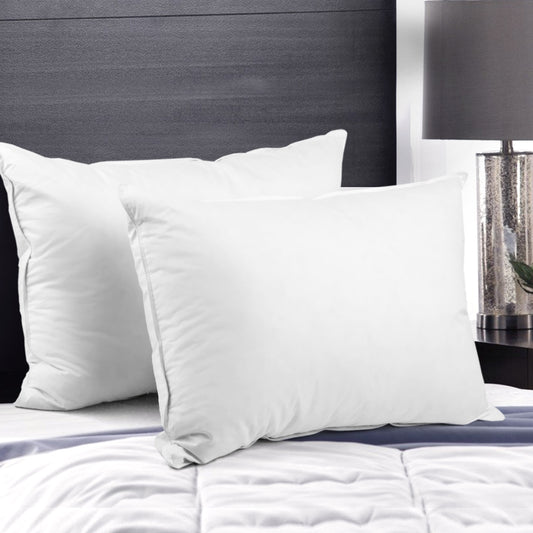 Giselle Duck Feather Down Pillow Twin Pack